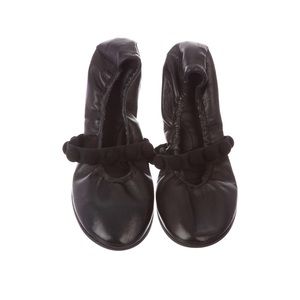 Brand New Moncler Black Ballet Flats - Size 7 US